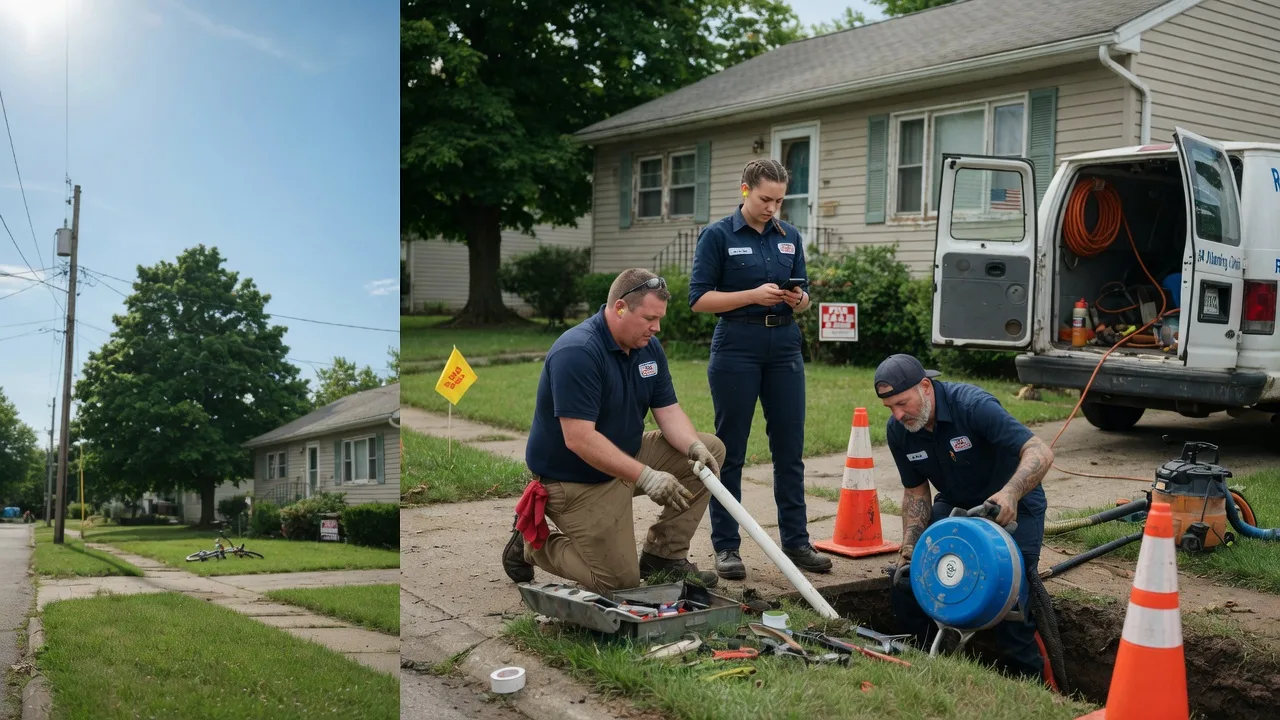 Sewer Line Repair in Teeds Grove, IA near me